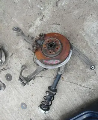 Audi A4 S4 B9 Front wheel hub spindle knuckle