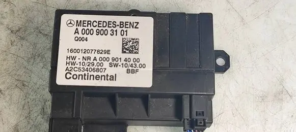 Mercedes-Benz E W212 Fuel injection pump control unit/module A0009003101 A0009014000 A2C53406807