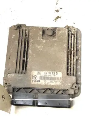 Volkswagen Touareg I Engine control unit/module 070906016DA 1039S12404 0281012933