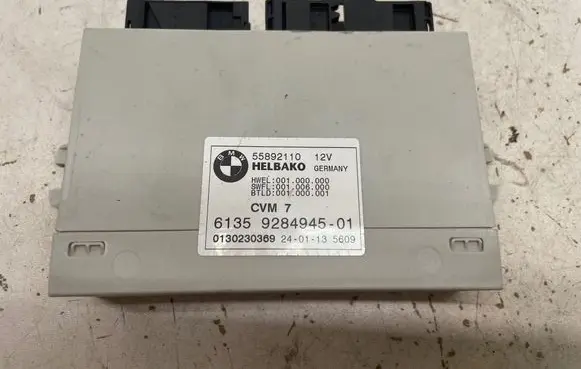 BMW 6 F12 F13 Convertible roof control unit 9284945 55892110 001000000