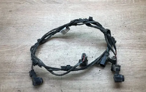 Volkswagen PASSAT B7 Parking sensor (PDC) wiring loom 3AF971104L 5DK919275A