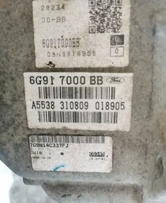 Ford Mondeo MK IV Automatic gearbox 6G917000BB A5538310809 09H3818905