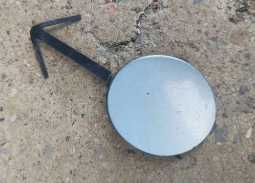 Front tow hook cap/cover