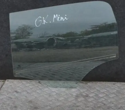 Mini Cooper Countryman R60 Rear door window glass E143R001583