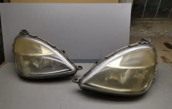 Mercedes-Benz A W168 Headlights/headlamps set 0301152602 A1688200461 0301152201