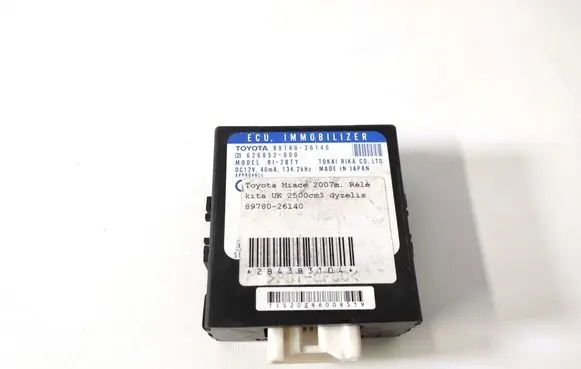Toyota Hiace (H200) Immobilizer control unit/module 89780-26140