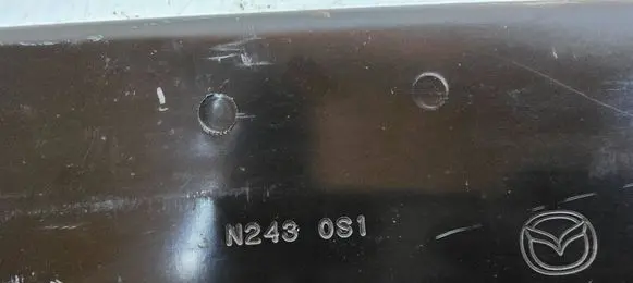 Front bumper support beam