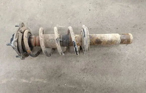 Audi A7 S7 4G Front shock absorber with coil spring