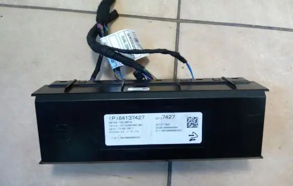Opel Insignia B Other control units/modules 84137427 NE60205