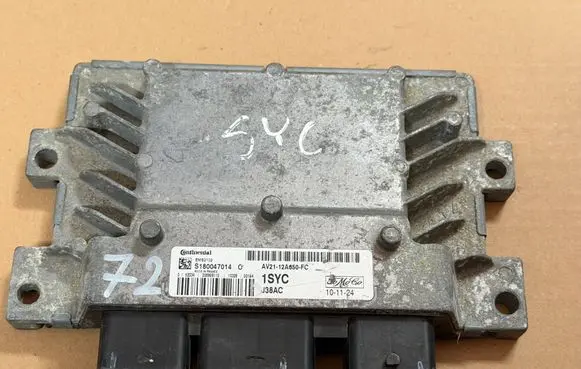 Ford Fiesta Engine control unit/module AV21-12A650-FC S180047014C 1SYC