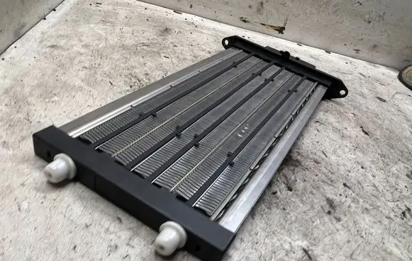 Electric cabin heater radiator