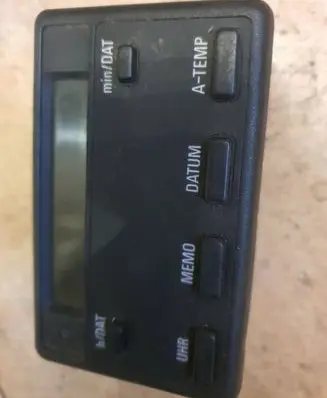 BMW 5 E34 Screen/display/small screen 1374288 1378804 6213