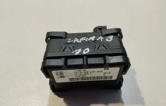 Opel Zafira B ESP acceleration yaw rate sensor 13208665 10170103623