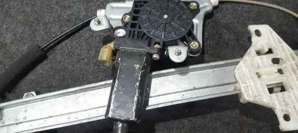 Front door window regulator motor