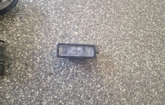 Volkswagen Golf VI Number plate light