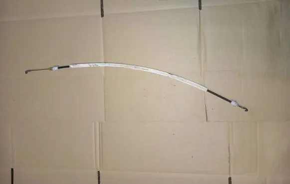 Front door cable line