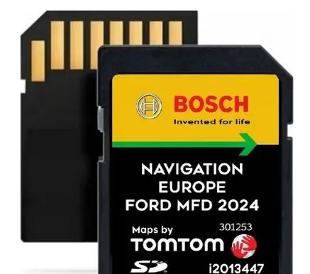 Ford Kuga II Navigation maps CD/DVD MFD