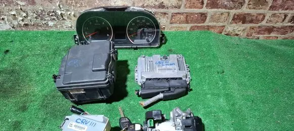 Honda CR-V Engine ECU kit and lock set 0281013634 37820R06E26 96261003080006