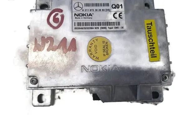 Mercedes-Benz E W211 Phone control unit/module A2118703826