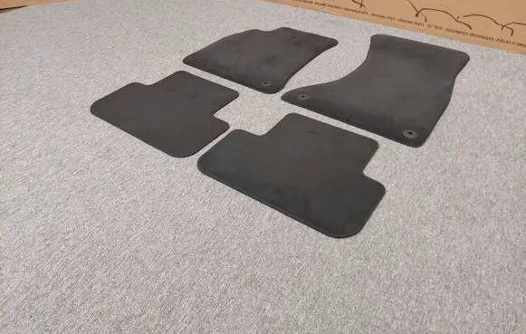 Audi A5 8T 8F Car floor mat set 8K1863691F 8K1863692F 8K0864450B