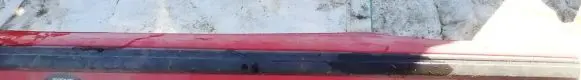 Mazda 626 Rear bumper raudonas