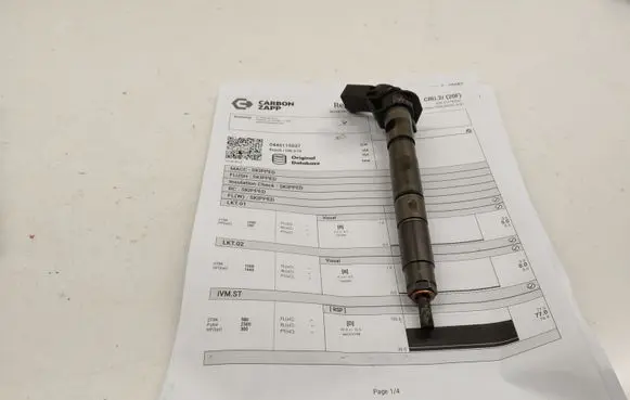 Audi A6 S6 C6 4F Fuel injector 0445115037