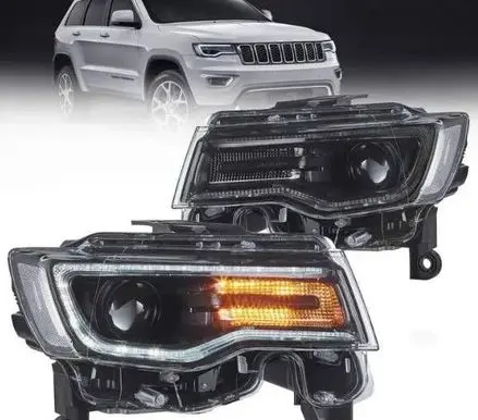 Jeep Grand Cherokee Headlights/headlamps set 68111034AF
