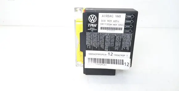 Volkswagen PASSAT B6 Airbag control unit/module 3C0909605J
