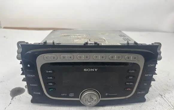Ford S-MAX Radio/CD/DVD/GPS head unit 7S7T18C939BF 10R023938 V008462