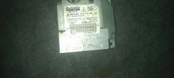 Citroen C4 I Airbag control unit/module 9662643980 603726100