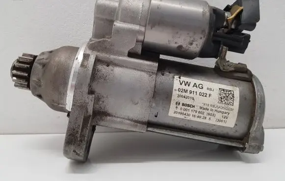 Skoda Fabia Mk3 (NJ) Starter motor 02M911022F