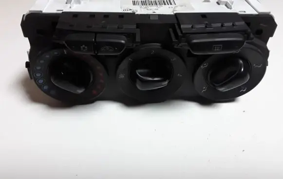Opel Corsa E Air conditioner control unit module 466119570