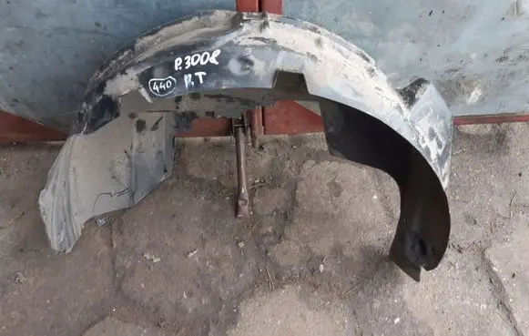 Peugeot 3008 II Rear arch fender liner splash guards 9810125580