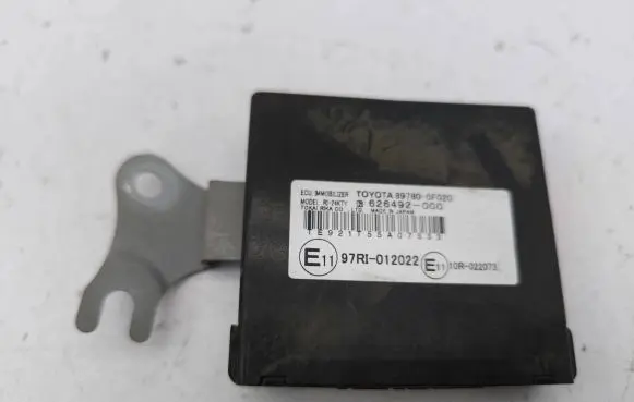 Toyota Corolla Verso AR10 Immobilizer control unit/module 626492000 897800F020