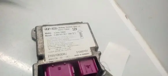 KIA Carens II Airbag control unit/module 0285001921 1D95910600 959101D600