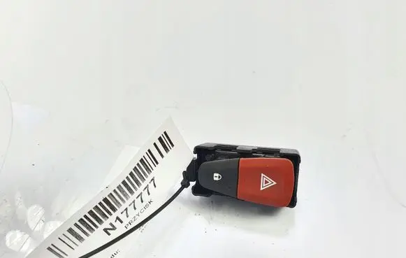 Renault Megane III Hazard light switch 8200214896