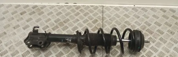 Front shock absorber with coil spring