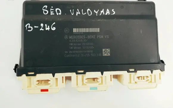 Mercedes-Benz B W246 W242 Seat control module 2468200526 A2468200526