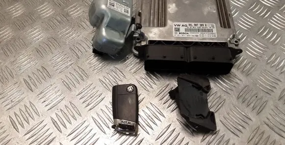 Engine ECU kit and lock set