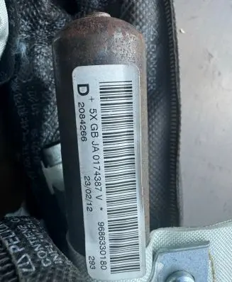Peugeot 508 Side airbag 9686330180 9686330280 2084266
