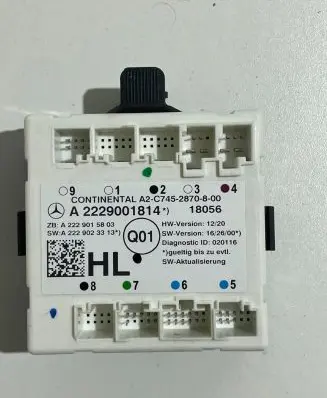 Mercedes-Benz S W222 Door control unit/module A2229001814 A2229015803 A2229023313