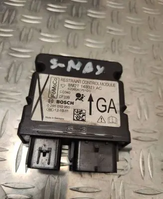 Ford S-MAX Airbag control unit/module BM2T14B321AC 5010950 6200087751DC