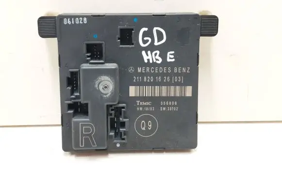 Mercedes-Benz E W211 Door control unit/module 2118201626 356806