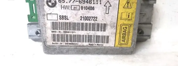 BMW 7 E65 E66 Airbag control unit/module 65.77-6946111