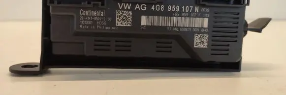 Tailgate/trunk control unit/module