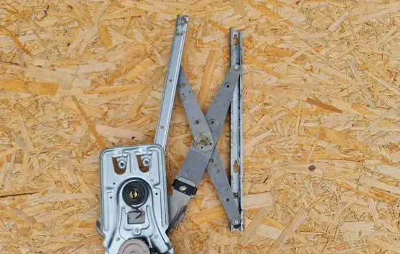 Chrysler 300M Front door window regulator with motor 4574107 0621008076