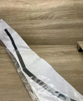 Hyundai Sonata Rear door glass trim molding 8636738001