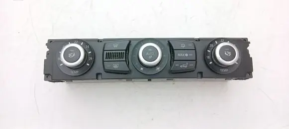 BMW 5 E60 E61 Climate control unit 9155649