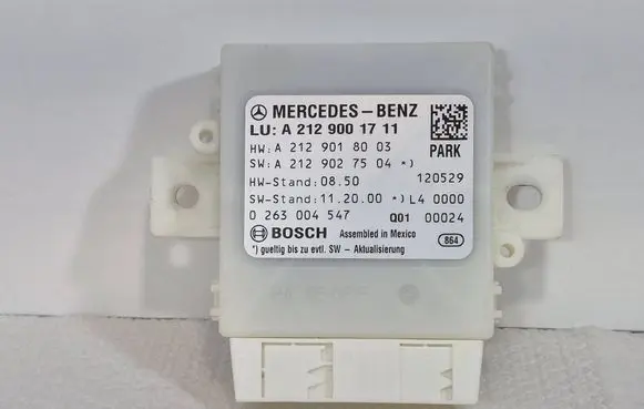 Mercedes-Benz E W212 Parking PDC control unit/module A2129001711 A2129027504 A2129018003