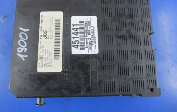 Citroen C5 Fuse box set 9651196880